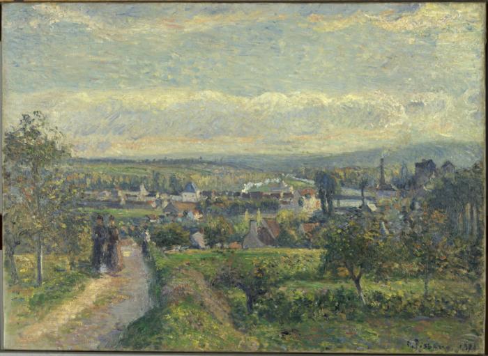 Camille Pissarro Vue de Saint-Ouen-l'Aumone